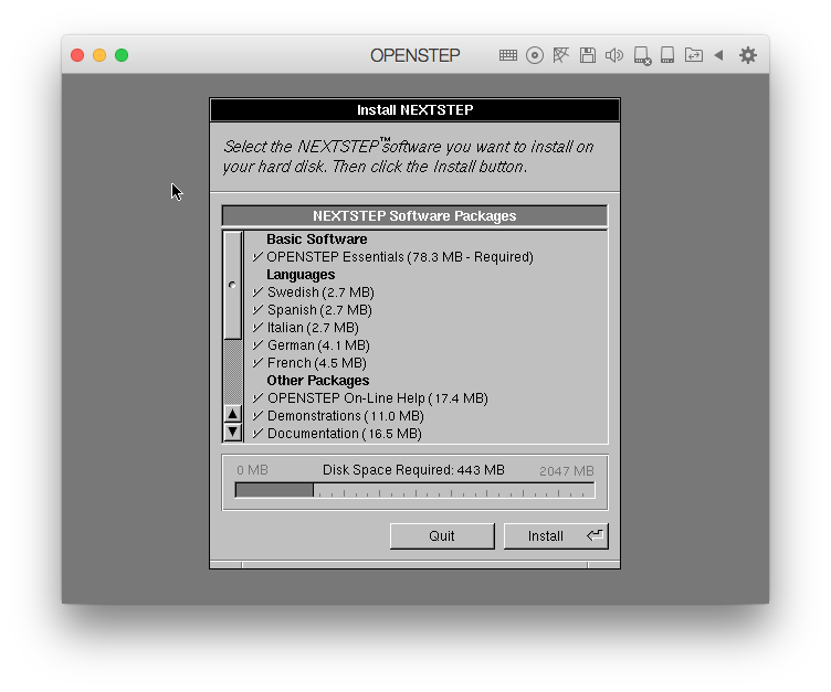 openstep installation guide